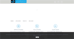 Desktop Screenshot of lennoxpumps.ie